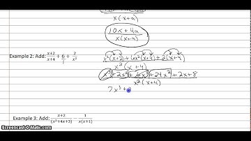 Saxon Algebra 2: Lesson 27 Examples