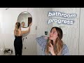 bathroom decisions, waterproofing and tiling and so much painting // victorian renovation diaries