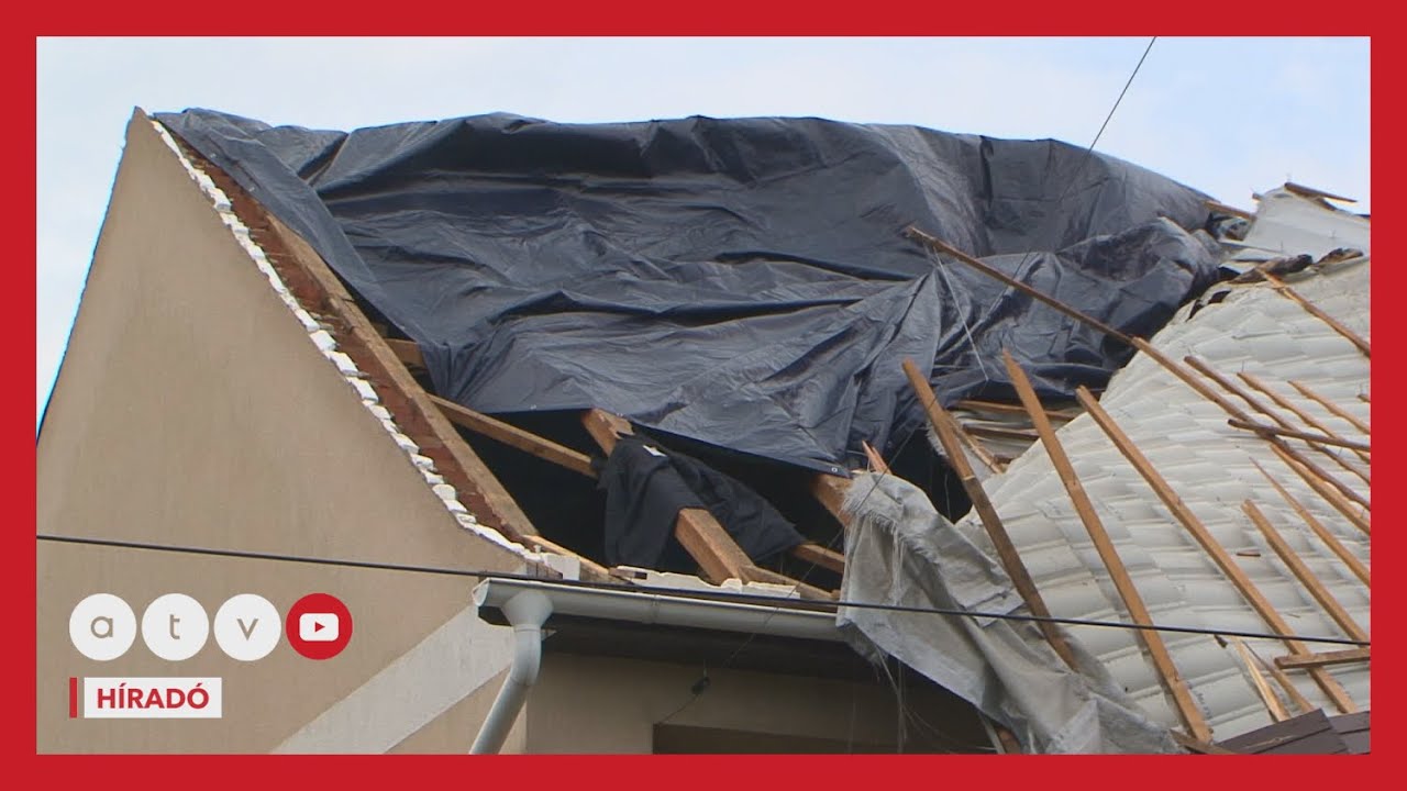 Óriási károkat okozott a vihar Magyarországon