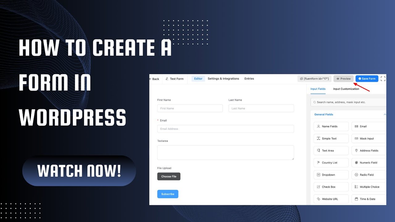 How to create a form in WordPress: A step-by-step guide - YouTube