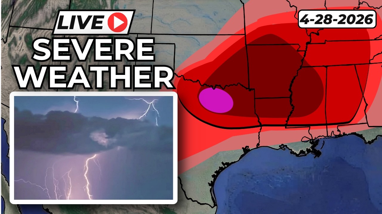 Springfield, MO Hail Storms and Mineral Wells, TX Tornado, As It ...
