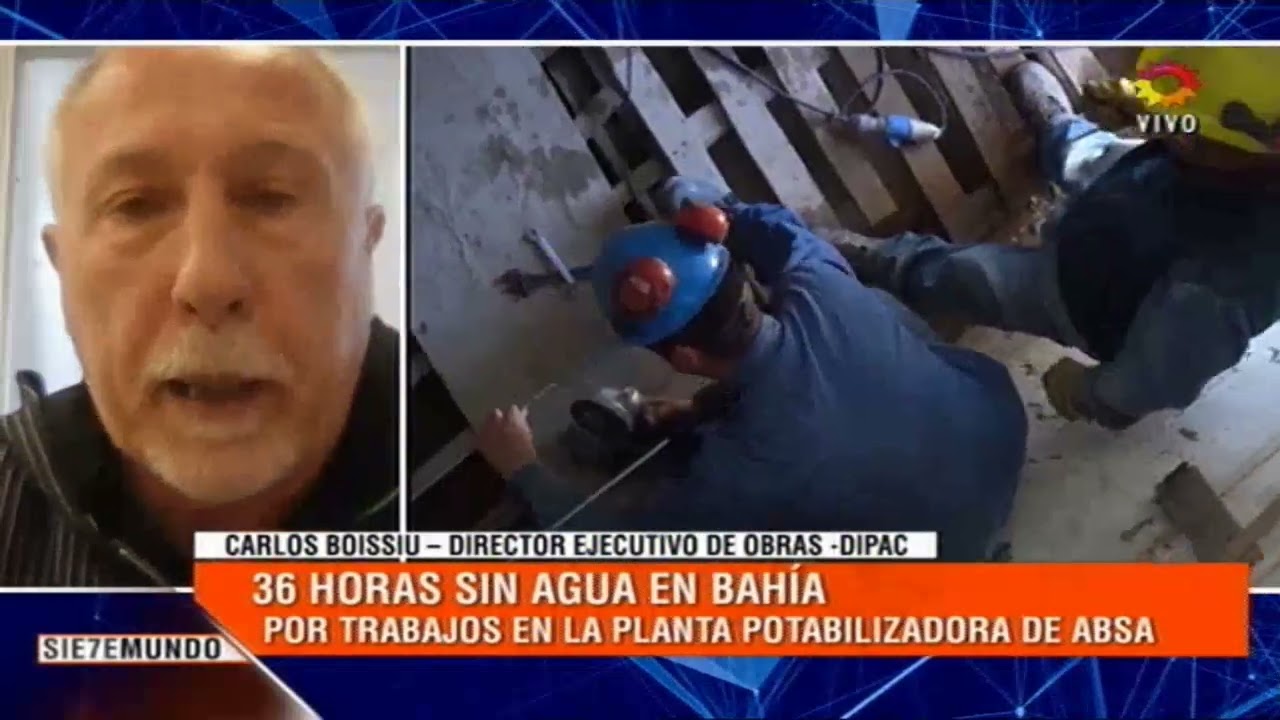 “Es una tarea muy importante”: cómo será el corte de agua de 36 horas en Bahía Blanca