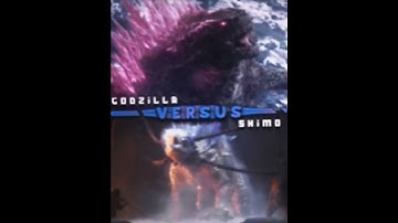 Shimo vs Godzilla | #godzilla #shorts #wisedit 
