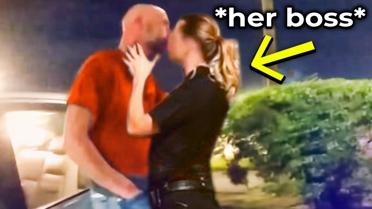 When A Female Cop Kisses The Suspect