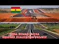 Ghanas 2 billion accrakumasi highway dualization is finally fast developing