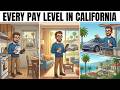 Your Life at Every Pay Level in California