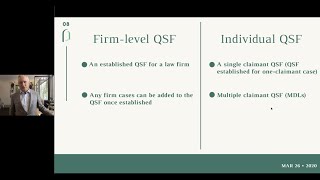 What Is a Qualified Settlement Fund? Webinar: When and Why to Use a Qualified Settlement Fund