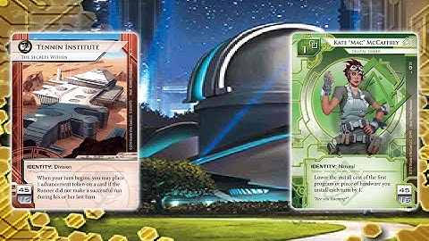 Android Netrunner: [Competitive?] Tennin vs. Kate