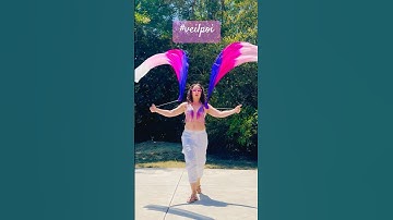 Improvisation with poi #flowarts  #dance #poispinner #veils  #confidence #flowstate #summervideo