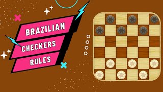 Checkers Rules - Brazilian Checkers Rules | How To Play Brazilian Checkers screenshot 3