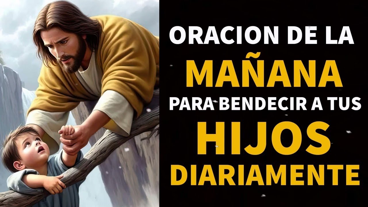 Oracion De La Mañana Para Bendecir a Tus Hijos Diariamente - YouTube