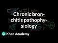 Chronic bronchitis pathophysiology | Respiratory system diseases | NCLEX-RN | Khan Academy