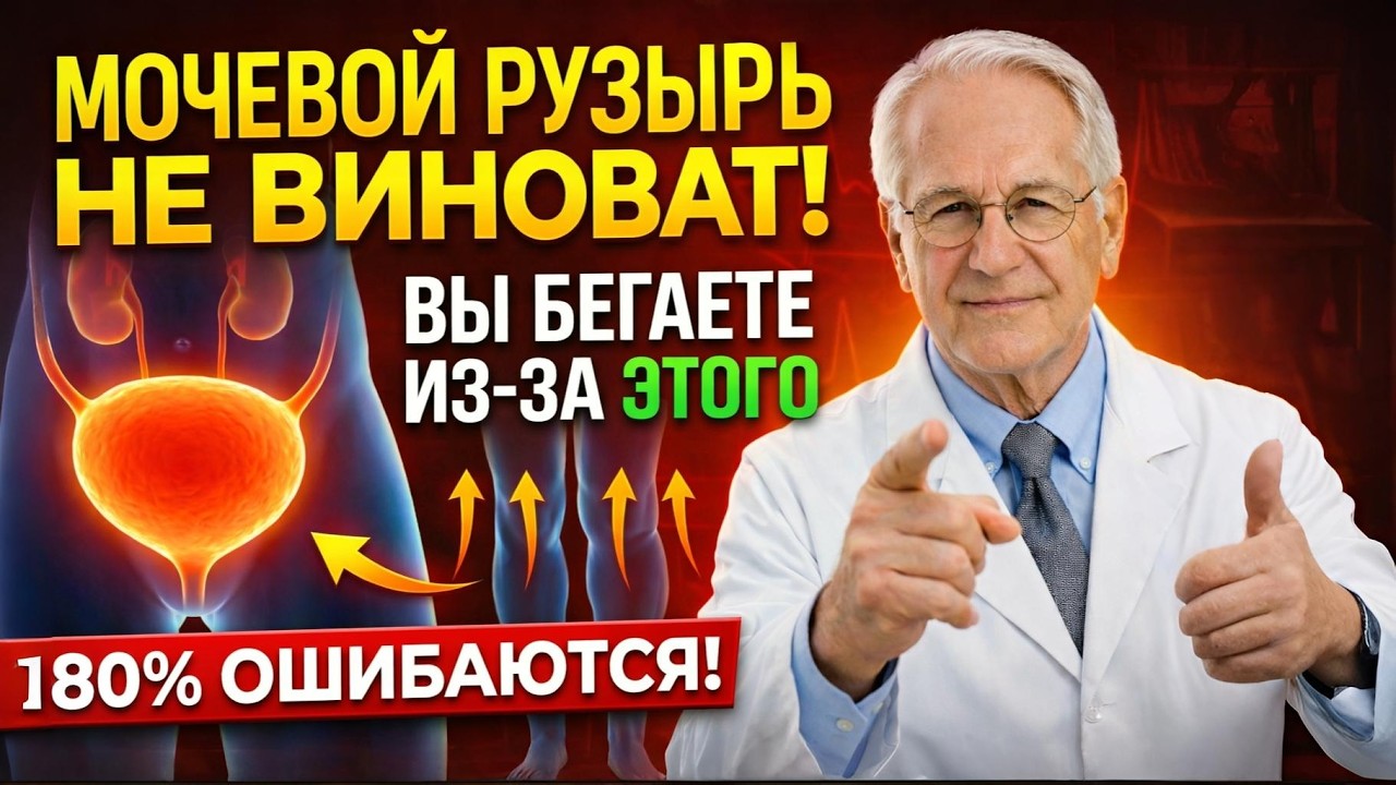МОЧЕВОЙ ПУЗЫРЬ УСПОКОИТСЯ! Вы перестанете бегать в туалет по ночам, если сделаете это | ЛАЙФХАК