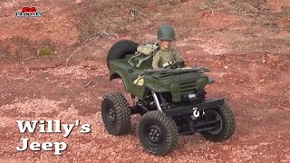 Willy's Jeep Scale Rc 4X4 Adventures