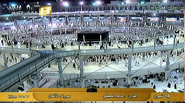 ما تيسر من سورة الأنفال  - ماهر المعيقلي Al-Haramien HD