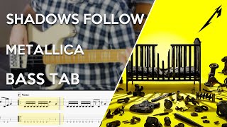 Metallica - Shadows Follow // Bass Cover // Play Along Tabs and Notation Resimi