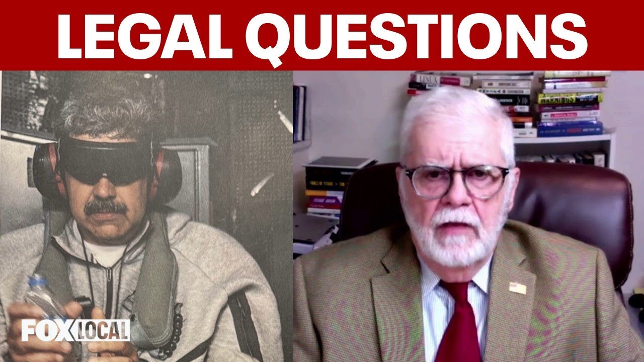 Expert discusses legal authority, precedent after Maduro captured and brought to US