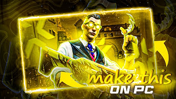 3D Valorant Thumbnail Tutorial! (Photoshop tutorial)