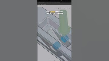 Setting up FEA simulations #fea #engineering #solidworks