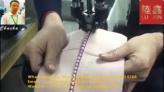Pattern stitching machine shoe upper pattern stitching machine LX-05