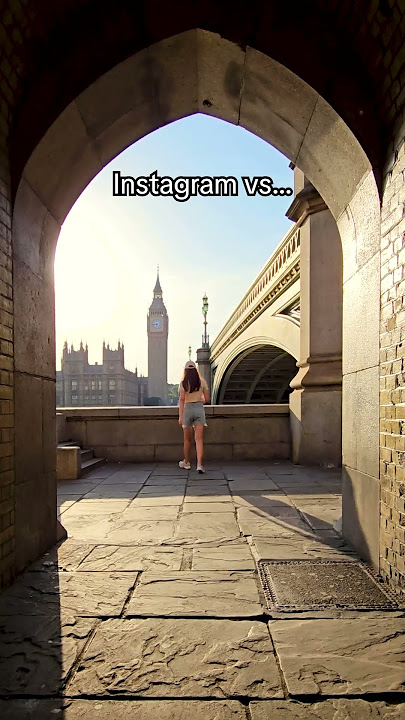 Instagram vs Reality: London Photo Spot