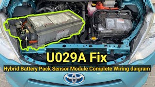 Toyota prius || DTC U029A lost Communication With hybrid battery