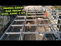 Cara MEMBUAT RANGKA KANOPI BAJA RINGAN DOBEL CANAL C 0,75 Truss