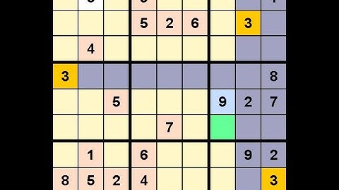 How to Solve Los Angeles Times Sudoku Expert June 27, 2022