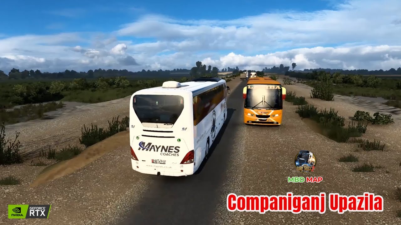 ETS2 MBD Map | Companiganj Tour | Euro Truck Simulator 2 | MBD Map | No ...