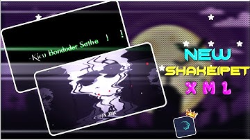 New Xml File|💫☺️ Attitude Lyrics Video 😎|| Black Screen Xml 📩|| Xml File |AlightMotion..2025 ar xml