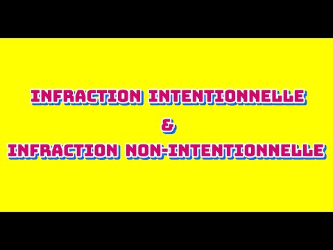 Vidéo: Est intentionnellement ou non ?