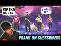 PRANK ON SUBSCRIBERS GONE WRONG 🤣 FREE FIRE PRANK VIDEO