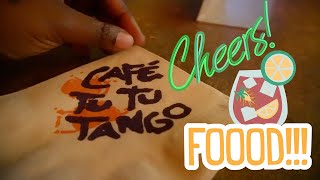 I'm back! & I finally went to Cafe tu tu tango!