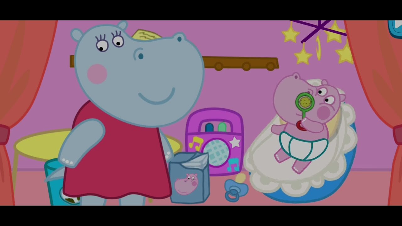 Baby Panda Hippo Is Teaching A Good Habbits youtube viral cartoon
