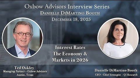 Ted Oakley - Oxbow Advisors  - Interview Series - Danielle Dimartino Booth -   December 18, 2025