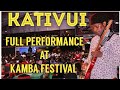 KATIVUI DAWA ELECTRIC PERFORMANCE AT KAMBA FESTIVAL 🔥, KING