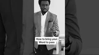 How To Manifest Your Prophetic Word