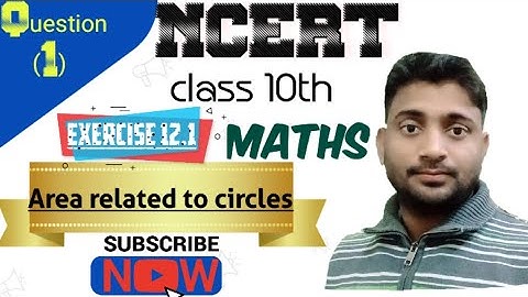 Area related to circle, exercise 12.1 ,Qu.(1) #ncert #maths #class10 #educational #trending