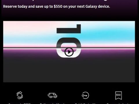 I Just Reserve my Samsung Galaxy S10 + Up To $550 Trade In Value! 2 14 2019