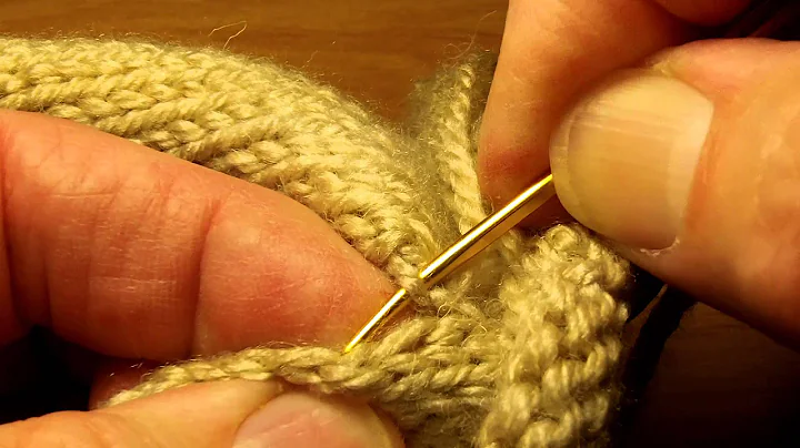 Seaming Knitting with the Bickford method