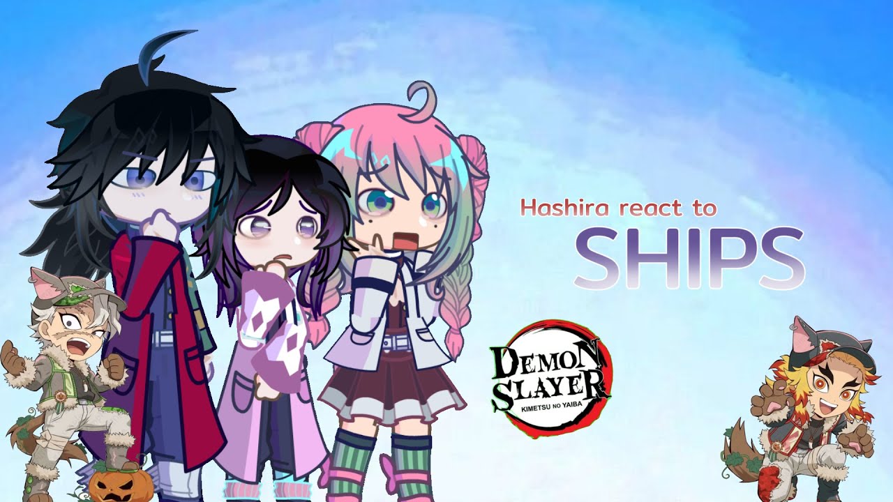 Hashira react to SHIPS! || Part 1 - Obamitsu || #demonslayer #kimetsunoyaiba #gacha #hashirareact