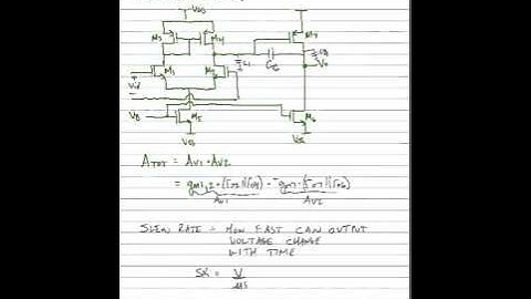 ECE 3110 - Lecture 14 - Part 3 - Folded Cascode and Beginning Two Stage Op amp