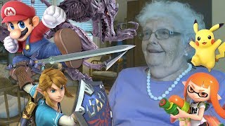 Showing My Grandma Smash Bros. Characters For The First Time (And Having Her Name Them)