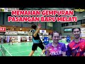 PARTAI PANAS ! Atlet EX-PELATNAS Berjibaku DI TARUNG BEBAS BADMINTON TARKAM. Full Skill Power Smash