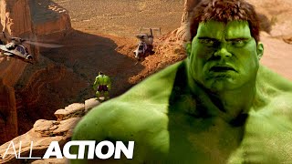 Epic Canyon Chase | Hulk (2003) | All Action