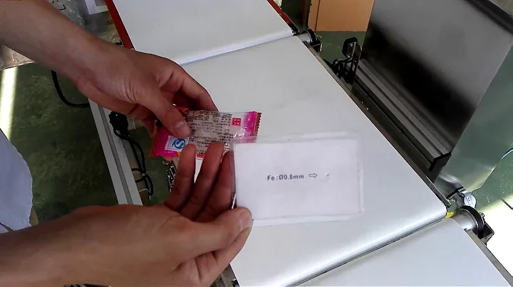 Combined Check Weigher And Metal Detector