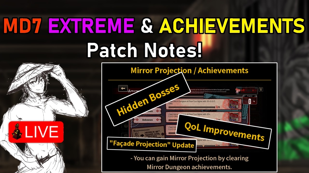 MD7 EXTREME RETURNS ALONGSIDE ACHIEVEMENTS & NEW SKIN SYSTEM?! | Limbus Company