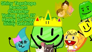 Shiny Teardrops Random Character Voting Again 27
