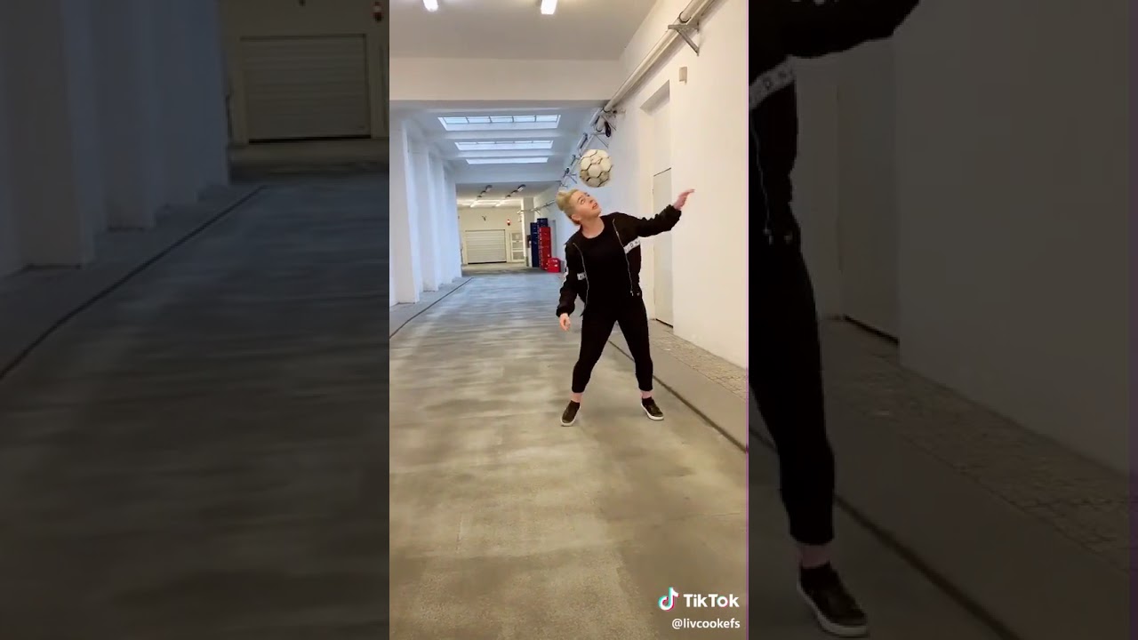 Liv Cooke Freestyle Football TikTok 