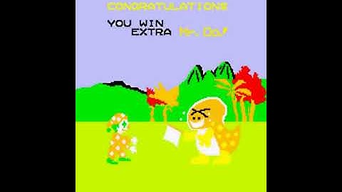 Mr.Do! (UNIVERSAL-1982) 999950pts.